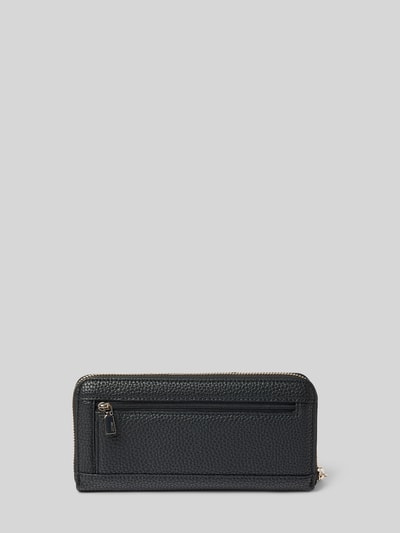 Guess Portemonnaie mit Label-Detail Modell 'BRENTON' Black 2