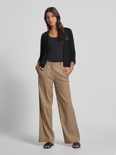 s.Oliver RED LABEL Relaxed fit cardigan van bouclé  - 1