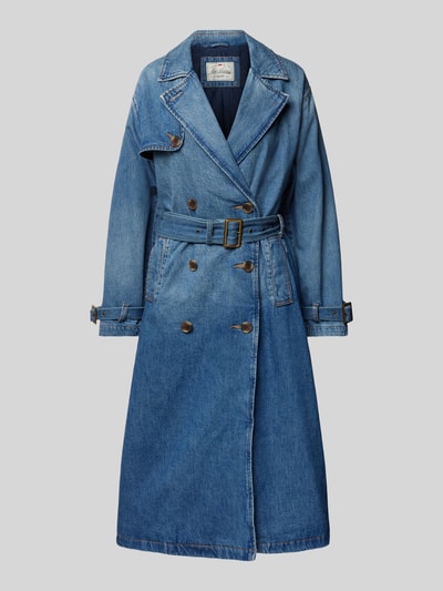 Levi's® Jeanstrenchcoat met tailleriem, model 'SPADE' Jeansblauw - 2