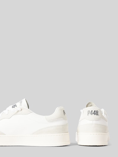 P448 Sneaker mit Schnürverschluss Modell 'Bali' Weiss 2