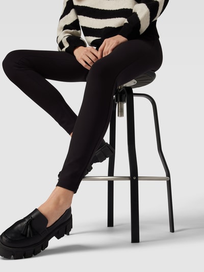 s.Oliver RED LABEL Leggings in unifarbenem Design Black 3