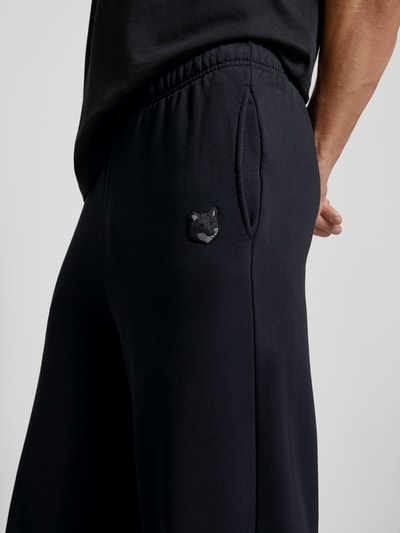 MAISON KITSUNE Sweatpants mit elastischem Bund Black 3