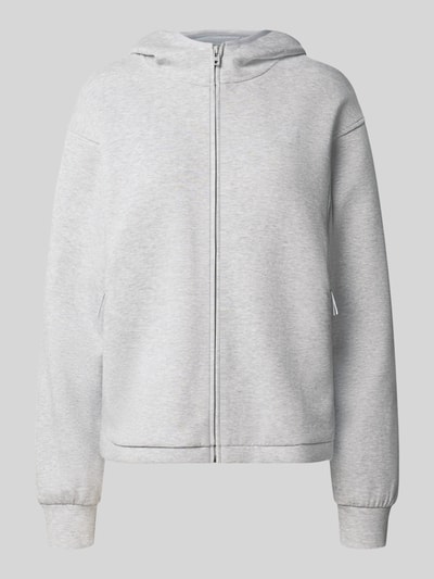 Under Armour Bluza dresowa z domieszką bawełny, krój regular fit Jasnoszary melanż 2