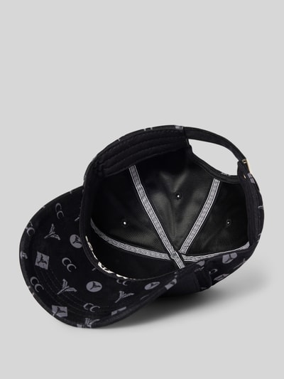 CARLO COLUCCI Basecap mit Label-Stitching Black 2