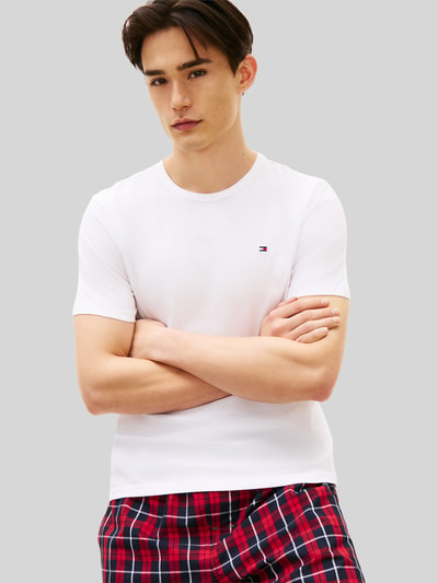Tommy Hilfiger regular fit T-shirts in set van 3 Taupe - 3
