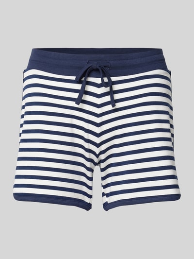 Mey Shorts mit Streifenmuster Marine 2