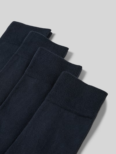 BOSS Sokken van katoenmix in een set van 4 paar Donkerblauw - 2