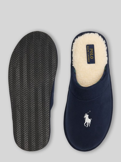 Polo Ralph Lauren Hausschuh mit Fleece-Innenfutter Marine 3