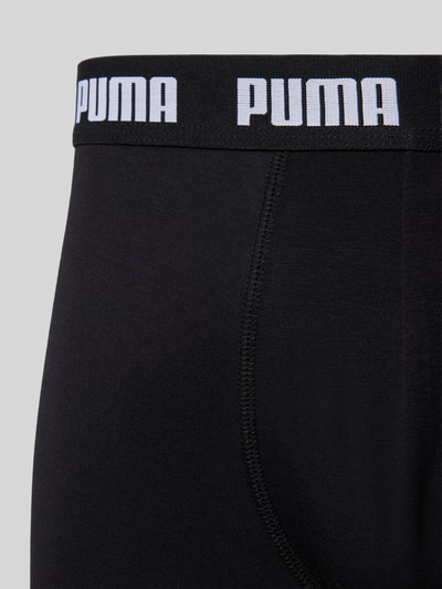 Puma Trunks mit Label-Detail im 3er-Pack Black 2