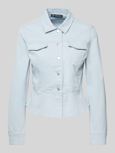 Betty Barclay Blazer in Denim-Optik Hellblau 2