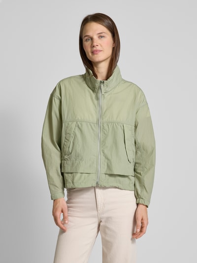 COLUMBIA Windbreaker mit Stehkragen Hellgruen 4