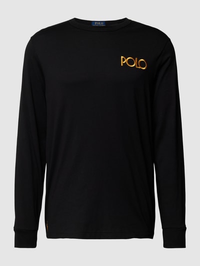 Polo Ralph Lauren Longsleeve mit Logo-Stitching Black 2