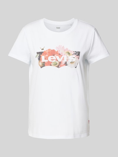 Levi's® T-Shirt mit Rundhalsausschnitt Weiss 2