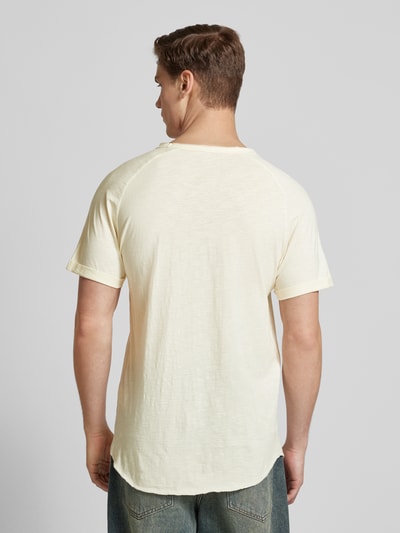 Redefined Rebel T-shirt met ronde hals, model 'KAS' Offwhite - 5