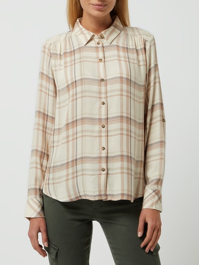 Tom Tailor Bluse mit Karomuster  Sand 4