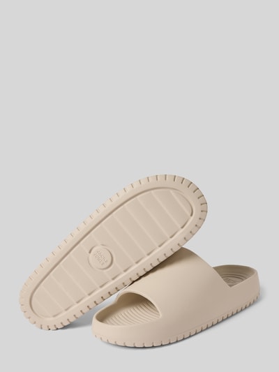 Jack & Jones Slides mit profilierter Sohle Beige 4