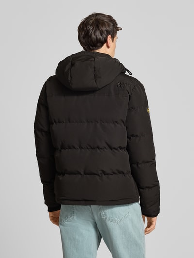 Superdry Steppjacke mit Eingrifftaschen Modell 'Everest' Black 5