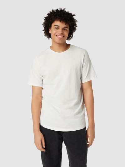 Jack & Jones T-shirt w jednolitym kolorze Biały 4