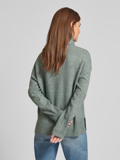 Vero Moda Pullover mit Wasserfall-Ausschnitt aus weichem Material-Mix Modell 'DOFFY' Schilf 5