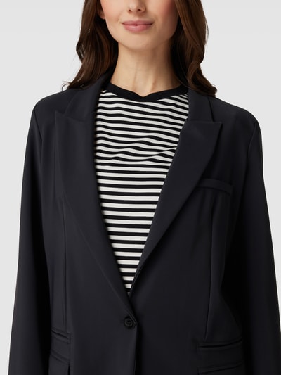 D´Etoiles Casiope Blazer met paspels, model 'Epic' Zwart - 3