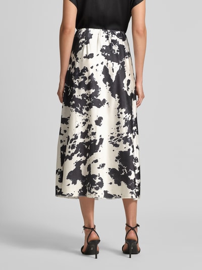 ZABAIONE Midirok met elastische band, model 'Na44ia' Zwart - 5