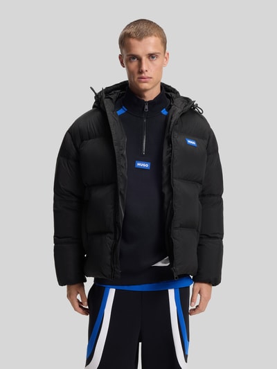 HUGO Blue Regular Fit Steppjacke mit Kapuze Modell 'Bodo2541' BLACK 4