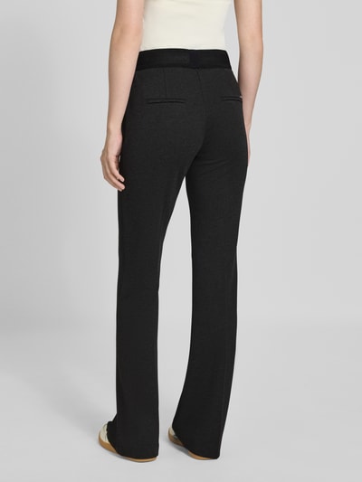 TONI Stoffen broek met elastische band Antraciet - 5