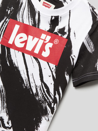 Levi’s® Kids T-shirt met labelprint Wit - 2