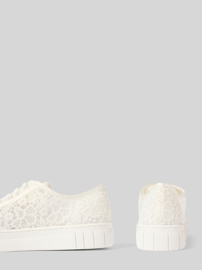 MARCO TOZZI Sneaker mit Spitzenbesatz Weiss 2