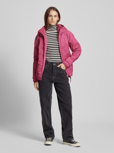 Ragwear Jacke mit Reißverschlusstaschen Modell 'Dizzie' Pink 1