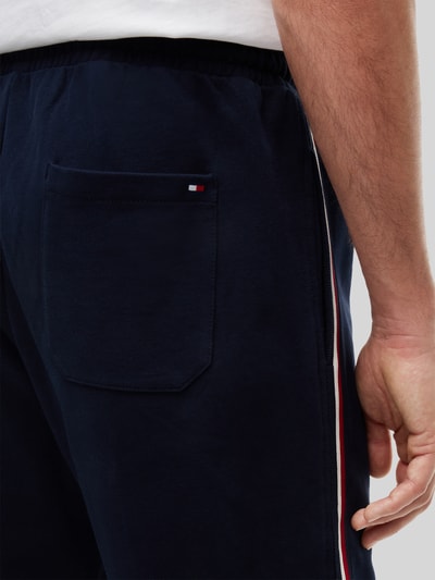 Tommy Hilfiger Regular fit sweatbroek van puur katoen Marineblauw - 3