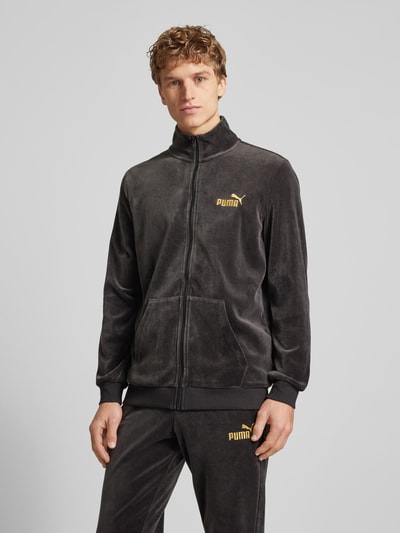 PUMA PERFORMANCE Sweatjacke mit Stehkragen Black 4