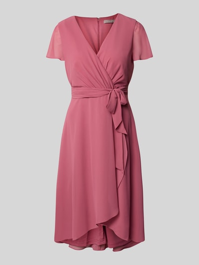 Christian Berg Cocktail Sukienka koktajlowa z zakładką Brudnoróżowy melanż 2