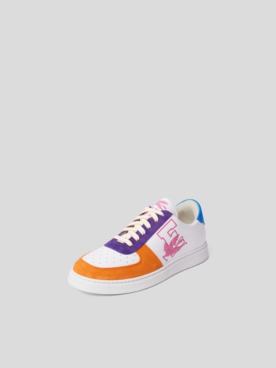 Etro Sneaker mit Label-Print Orange 2