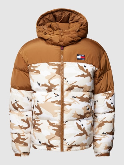 Tommy Jeans Steppjacke in Two-Tone-Machart Modell 'ALASKA' Beige 2