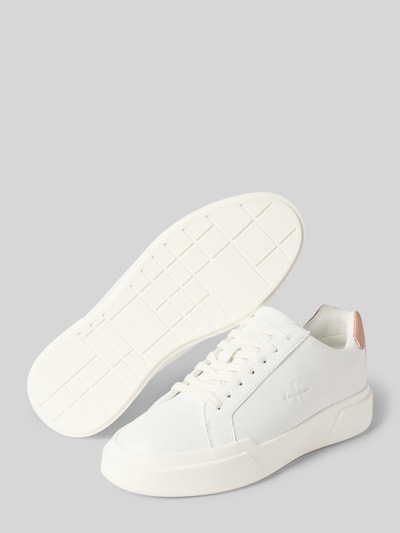 Calvin Klein Jeans Sneaker mit Label-Detail Weiss 4
