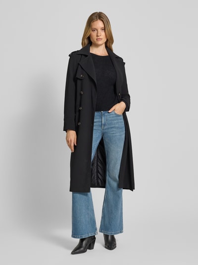 Drykorn Gebreide pullover van alpacamix, model 'IMENY' Zwart - 1