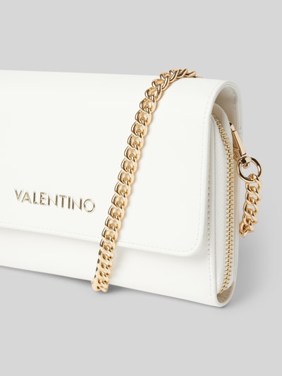 VALENTINO BAGS Handtasche mit Label-Applikation Modell 'ZERO RE' Weiss 2