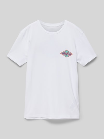 Billabong T-Shirt mit Rundhalsausschnitt Modell 'CRAYON WAVE' Weiss 1