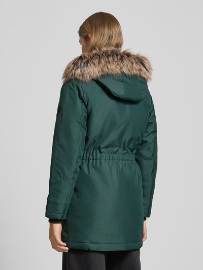 ONLY Shaped Fit Parka mit Label Patch Modell 'IRIS' Dunkelgruen 5