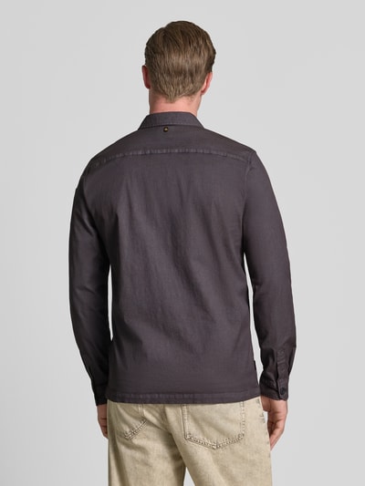 PME Legend Koszula casualowa o kroju regular fit z kieszeniami na piersi model 'cavalry' Antracytowy 5