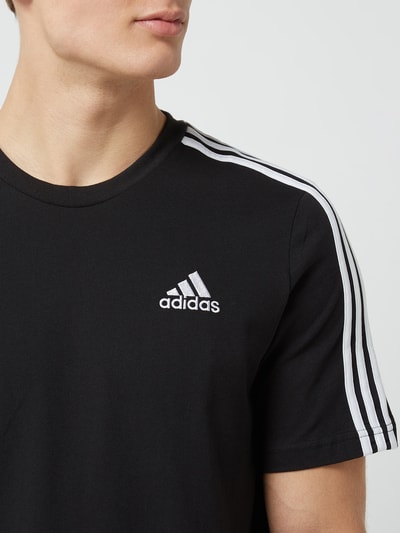 ADIDAS SPORTSWEAR T-shirt met logostrepen Zwart - 3