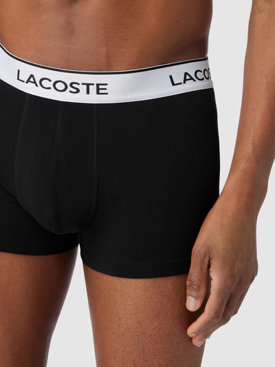 Lacoste Boxershort met labelopschrift Zwart - 3