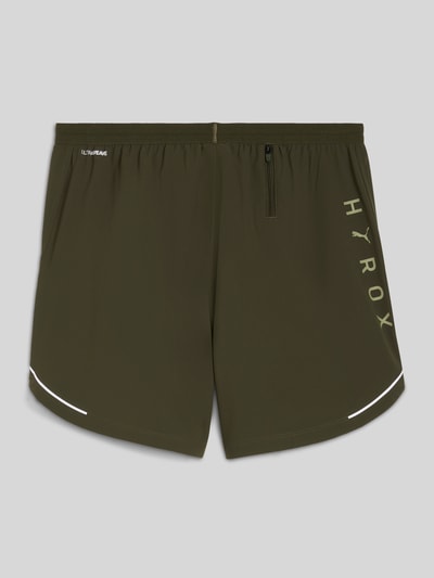 PUMA Performance PUMA x HYROX - Regular Fit sportshorts van ultralicht materiaal Olijfgroen - 5