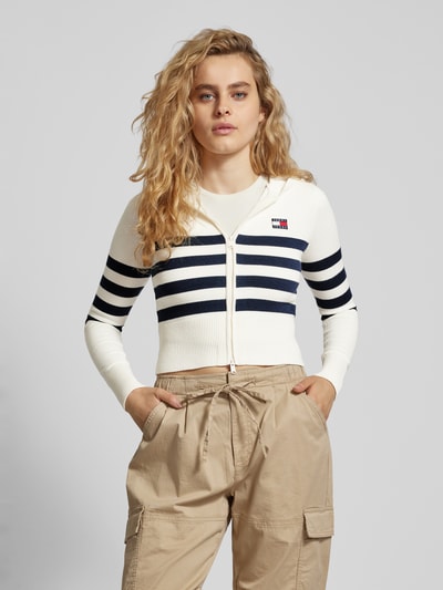 Tommy Jeans Cardigan met tweewegritssluiting Offwhite - 4