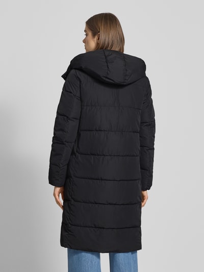 Calvin Klein Jeans Steppmantel mit Logo und Kapuze Black 5