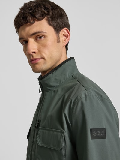 NAUTGÅRD Jacke mit Stehkragen Oliv 3