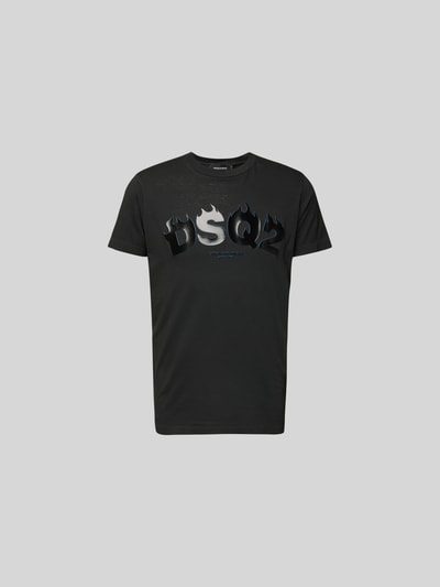 Dsquared2 T-Shirt mit Label-Print Black 2