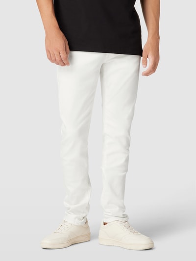 G-Star Raw Slim Fit Jeans mit Stretch-Anteil Modell '3301' Offwhite 4