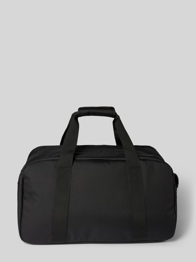 Produktfoto, Duffle Bag mit Logo-Patch von Carhartt Work In Progress in Schwarz, Hauptfach mit Reißverschluss, Trageriemen, Außenfach, 65x34x32 cm
